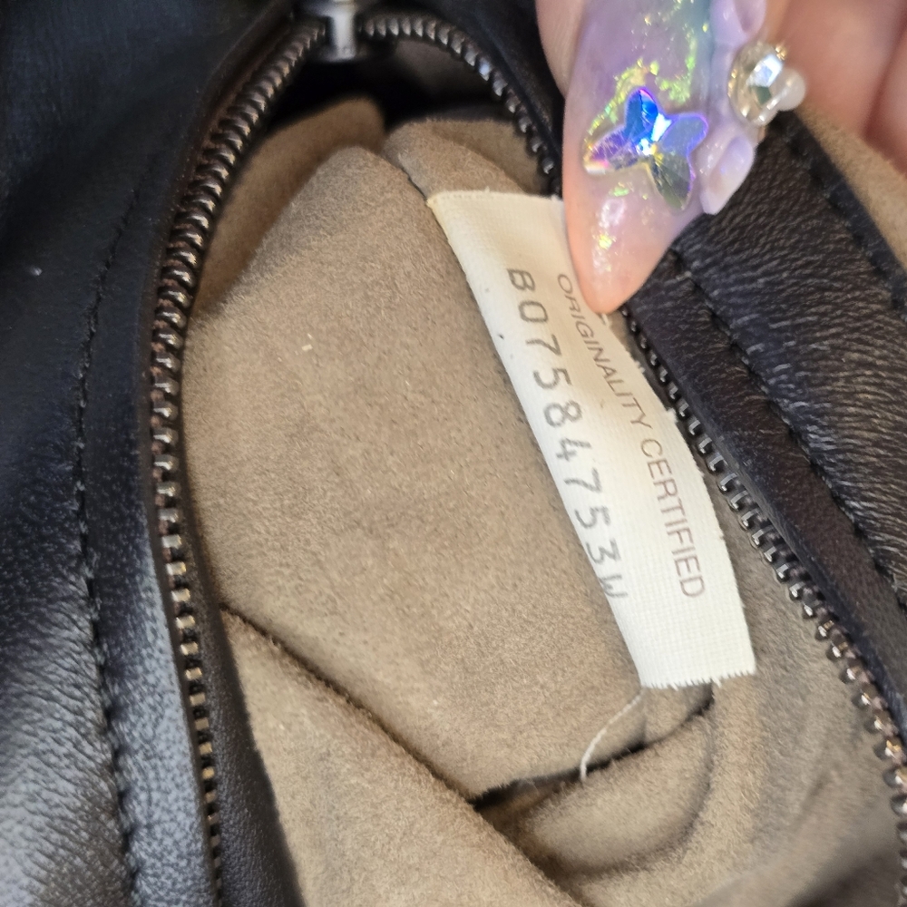 Bottega Veneta Black and Cream Crossbody Bag with Wallet - Picture 9 of 17